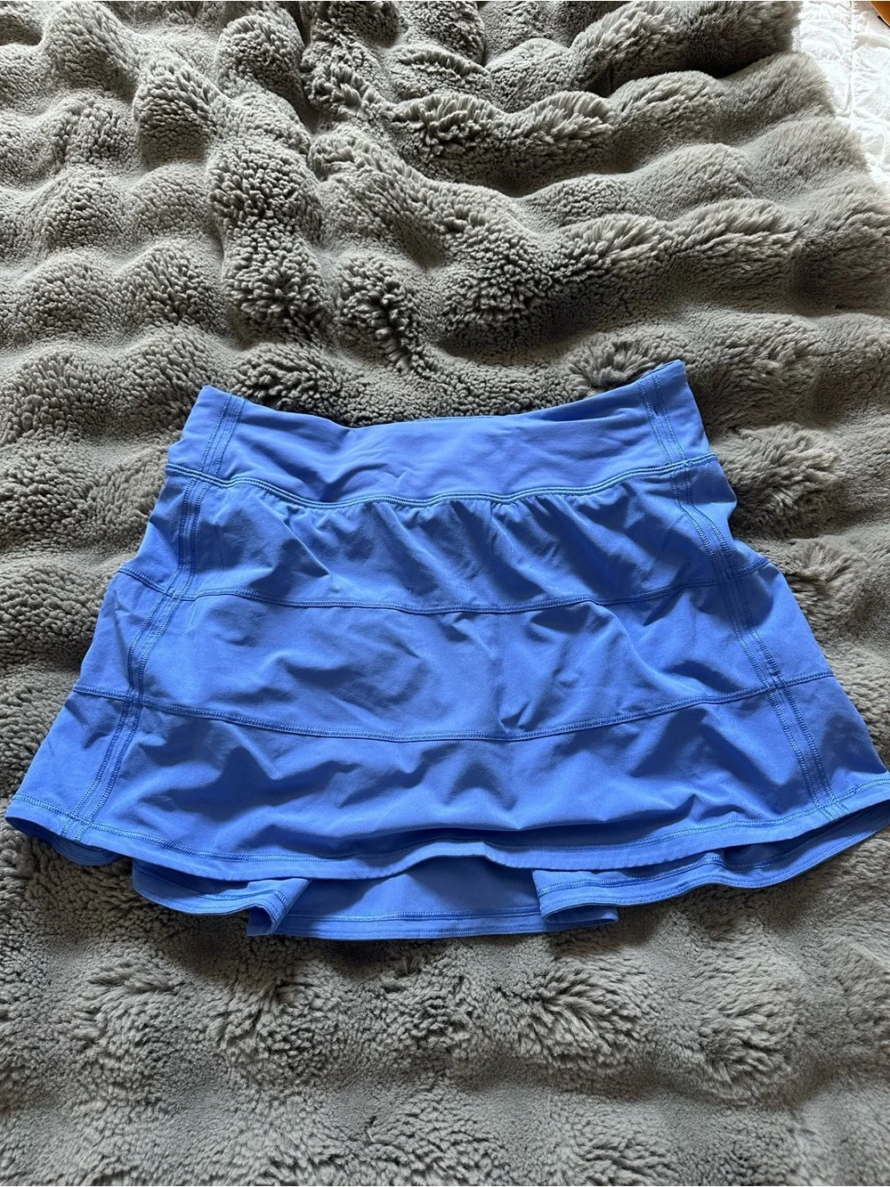 lululemon athletica Periwinkle Blue Athletic Mini Skirt